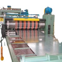 Factory instock coiling and slitting line