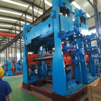 Gas water and petrol transport butt welding machine steel duct production line